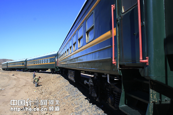 建設中的以火車為主題的休閑&ldquo;專列&rdquo;