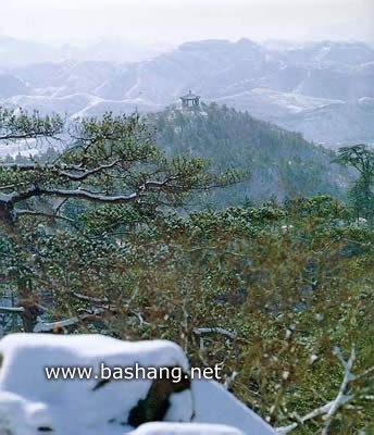 承德避暑山莊 南山積雪