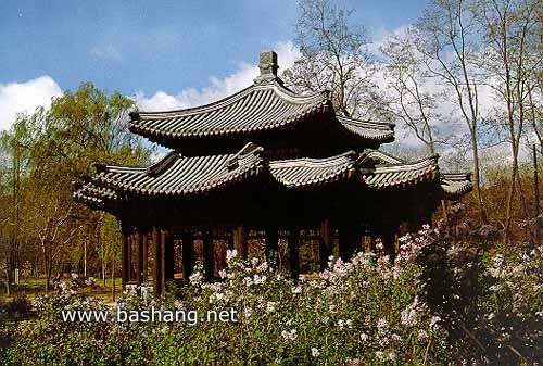 承德避暑山莊 水流云在