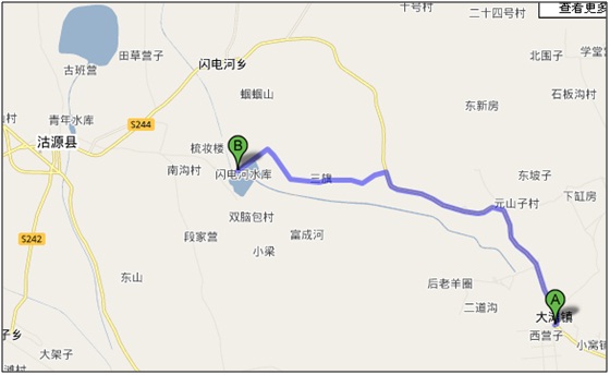 北京到豐寧壩上（大灘鎮）路書