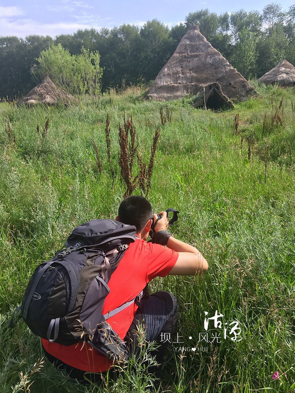 看落日夕陽，觀英仙流星