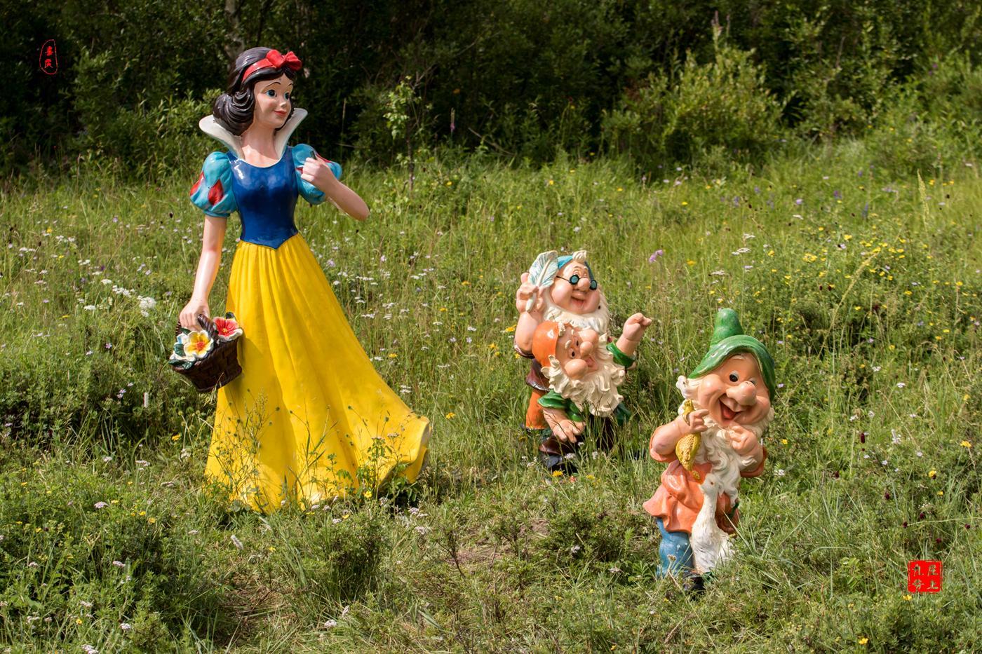 神仙谷七彩森林風景