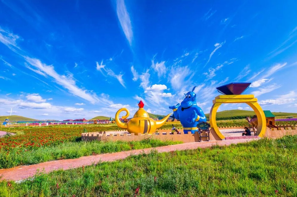 豐寧壩上天馬飛行小鎮(zhèn) 童話草原景區(qū)